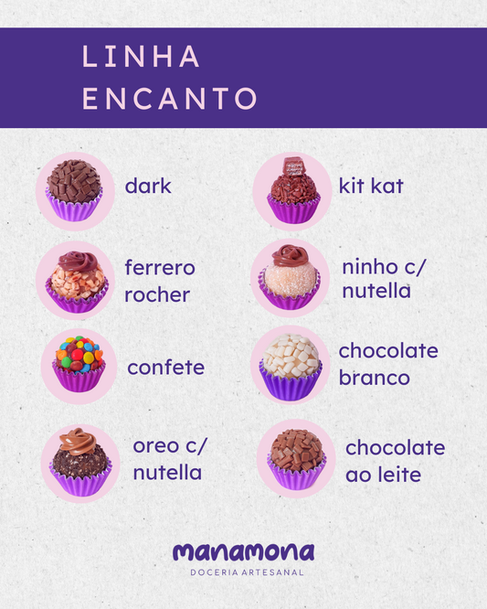 Brigadeiros - Linha Encanto