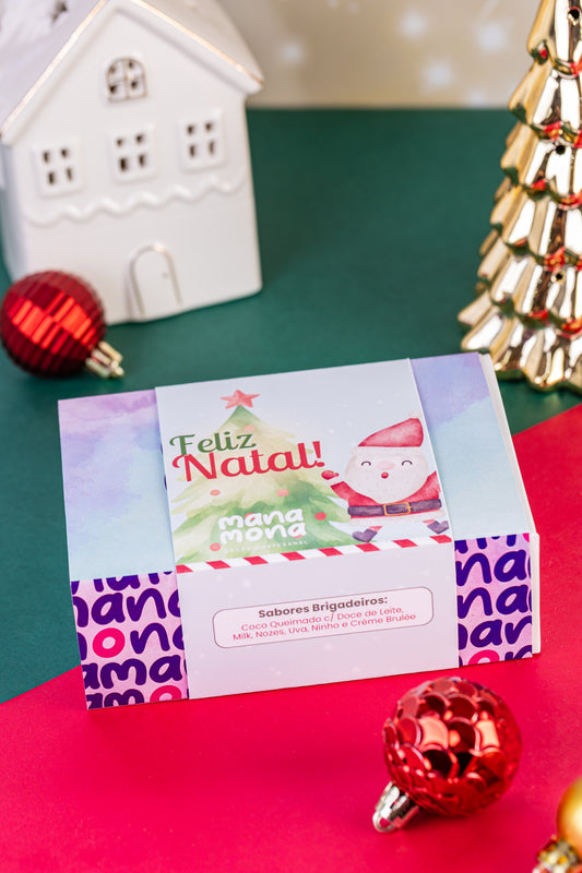 Caixa de Brigadeiros de Natal