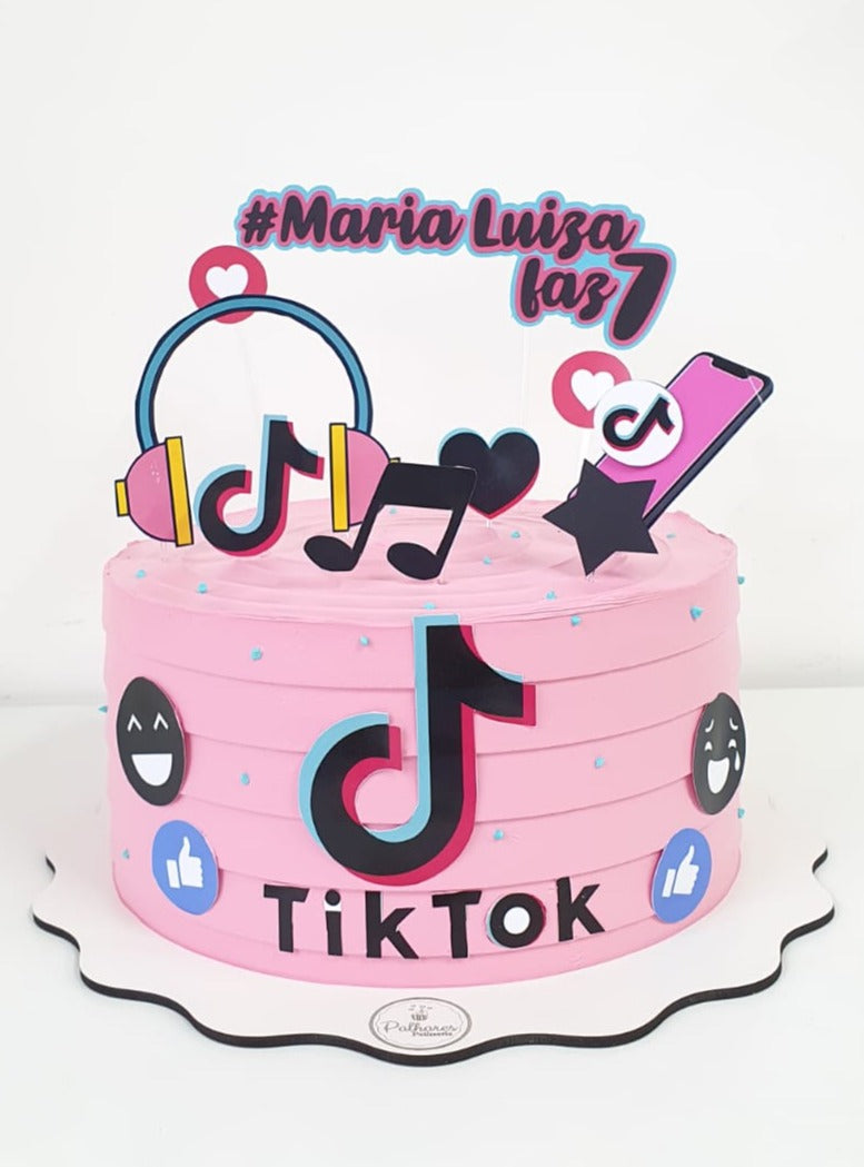 decoração de bolo tema de moto｜Pesquisa do TikTok